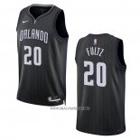 Camiseta Orlando Magic Markelle Fultz NO 20 Ciudad 2022-23 Negro