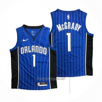 Camiseta Orlando Magic Tracy McGrady NO 1 Association Azul