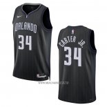 Camiseta Orlando Magic Wendell Carter JR. NO 34 Ciudad 2022-23 Negro