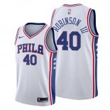 Camiseta Philadelphia 76ers Glenn Robinson III NO 40 Association 2019-20 Blanco