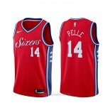 Camiseta Philadelphia 76ers Norvel Pelle NO 14 Statement 2019-20 Rojo