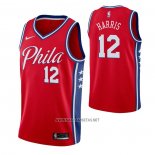 Camiseta Philadelphia 76ers Tobias Harris NO 12 Statement 2020 Rojo