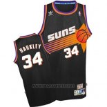 Camiseta Phoenix Suns Charles Barkley NO 34 Retro Negro