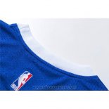 Camiseta Toronto Raptors Kyle Lowry NO 7 Retro Azul 7 Retro