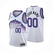 Camiseta Utah Jazz Personalizada Association 2025-26 Blanco