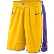 Pantalone Los Angeles Lakers 2017-18 Oro
