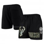 Pantalone Milwaukee Bucks Pro Standard Mesh Capsule Negro