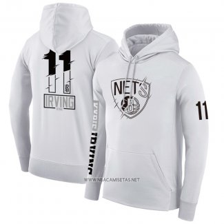 Sudaderas con Capucha Brooklyn Nets Kyrie Irving Blanco