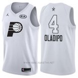 Camiseta All Star 2018 Indiana Pacers Victor Oladipo NO 4 Blanco