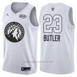 Camiseta All Star 2018 Minnesota Timberwolves Jimmy Butler NO 23 Blanco