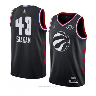 Camiseta All Star 2019 Toronto Raptors Pascal Siakam NO 43 Negro