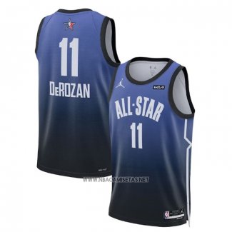 Camiseta All Star 2023 Chicago Bulls Demar Derozan NO 11 Azul