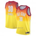 Camiseta All Star 2023 New York Knicks Julius Randle NO 30 Naranja