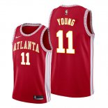 Camiseta Atlanta Hawks Trae Young NO 11 Classic Rojo