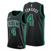 Camiseta Boston Celtics Carsen Edwards NO 4 Statement 2019-20 Negro