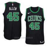 Camiseta Boston Celtics Kadeem Allen NO 45 Statement 2018 Negro
