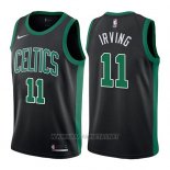 Camiseta Boston Celtics Kyrie Irving NO 11 2017-18 Negro