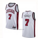Camiseta Chicago Bulls Goran Dragic NO 7 Ciudad 2022-23 Blanco