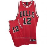 Camiseta Chicago Bulls Kirk Hinrich NO 12 Retro Rojo2