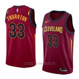 Camiseta Cleveland Cavaliers Marcus Thornton NO 33 Icon 2018 Rojo