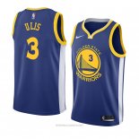 Camiseta Golden State Warriors Tyler Ulis NO 3 Icon 2018 Azul