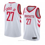 Camiseta Houston Rockets James Ennis III NO 27 Association 2018 Blanco