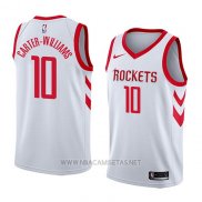 Camiseta Houston Rockets Michael Carter-williams NO 10 Association 2018 Blanco