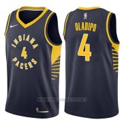 Camiseta Indiana Pacers Victor Oladipo NO 4 Icon 2017-18 Azul