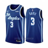 Camiseta Los Angeles Lakers Anthony Davis NO 3 Classic 2019-20 Azul