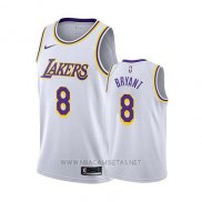 Camiseta Los Angeles Lakers Kobe Bryant NO 8 Association 2018 Blanco