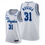 Camiseta Los Angeles Lakers Mike Muscala NO 31 Classic Edition 2019-20 Blanco