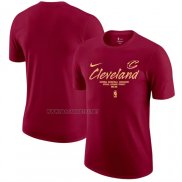 Camiseta Manga Corta Cleveland Cavaliers Rojo1