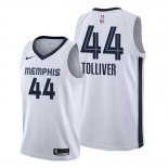 Camiseta Memphis Grizzlies Anthony Tolliver NO 44 Association 2020 Blanco