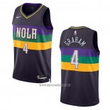 Camiseta New Orleans Pelicans Devonte Graham NO 4 Ciudad 2022-23 Violeta