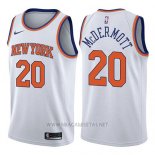 Camiseta New York Knicks Doug McDermott NO 20 Association 2017-18 Blanco