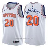 Camiseta New York Knicks Doug McDermott NO 20 Statement 2017-18 Blanco