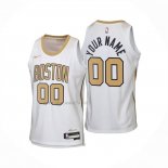 Camiseta Nino Boston Celtics Personalizada Ciudad 2025-26 Blanco