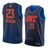 Camiseta Oklahoma City Thunder Terrance Ferguson NO 23 Statement 2018 Azul