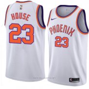 Camiseta Phoenix Suns Danuel House NO 23 Hardwood Classic 2018 Blanco