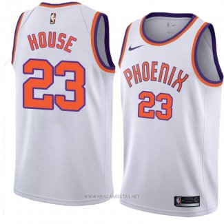 Camiseta Phoenix Suns Danuel House NO 23 Hardwood Classic 2018 Blanco