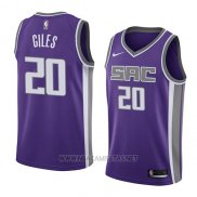Camiseta Sacramento Kings Harry Giles NO 20 Icon 2018 Violeta