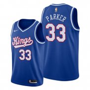 Camiseta Sacramento Kings Jabari Parker NO 33 Classic 2019-20 Azul