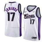 Camiseta Sacramento Kings Kessler Edwards NO 17 Association 2023-24 Blanco