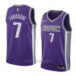 Camiseta Sacramento Kings Skal Labissiere NO 7 Icon 2018 Violeta