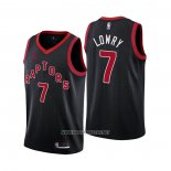 Camiseta Toronto Raptors Kyle Lowry NO 7 Statement 2020-21 Negro