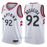 Camiseta Toronto Raptors Lucas Nogueira NO 92 Association 2017-18 Blanco