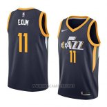 Camiseta Utah Jazz Dante Exum NO 11 Icon 2018 Azul