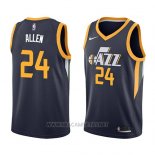 Camiseta Utah Jazz Grayson Allen NO 24 Icon 2018 Azul