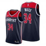 Camiseta Washington Wizards C.j. Miles NO 34 Statement Edition Azul