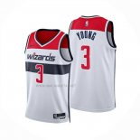 Camiseta Washington Wizards Trae Young NO 3 Association 2025-26 Blanco